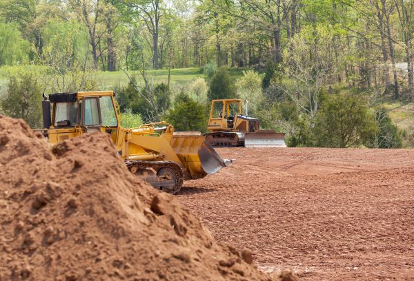 Bulldozer Land Clearing in Longview
